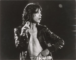 Lot #5091 Mick Jagger Original Photograph by Michael Brennan - Image 1