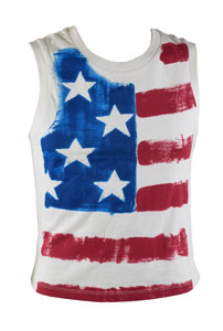 Lot #5058 Ringo Starr's Personally-Owned American Flag Shirt - Image 1