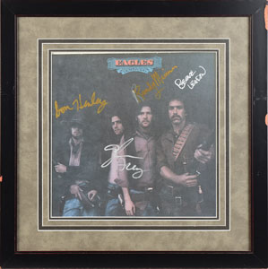 Lot #5173  Eagles Signed Album