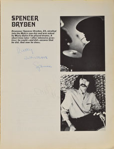 Lot #5144  Jefferson Airplane Signed Songbook - Image 3