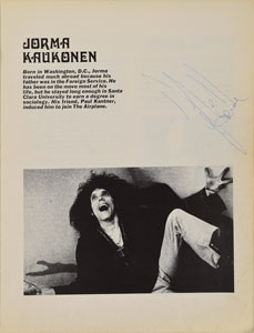 Lot #5144  Jefferson Airplane Signed Songbook - Image 5