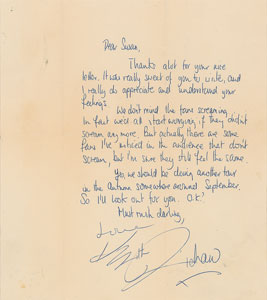 Lot #5083  Rolling Stones Autograph Letters Signed - Image 3