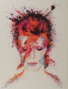 Lot #5167 David Bowie Limited Edition Giclee Print - Image 1