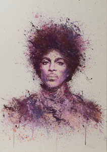 Lot #5207  Prince Limited Edition Giclee Print - Image 1