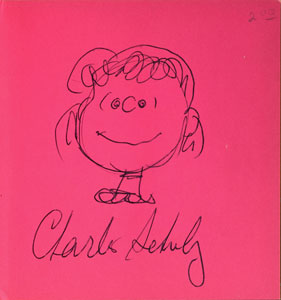 Lot #5469 Charles Schulz Signed Book