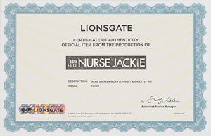 Lot #5445 Edie Falco Screen-Worn Costume from Nurse Jackie - Image 6