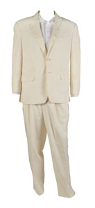 Lot #5446 Zach Galifianakis Screen-Worn Shirt and Suit from Masterminds - Image 1