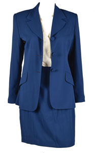 Lot #5461 Hilary Swank Screen-Worn Suit and Blouse from Freedom Writers - Image 1