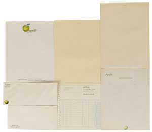 Lot #5009  Apple Records Office Forms