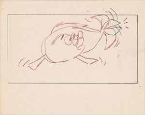 Lot #5325 The Incredible Mr. Limpet Storyboard Drawings - Image 5