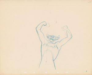 Lot #5486 Chernabog production drawings from Fantasia - Image 1