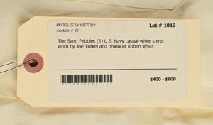Lot #5363 Richard Attenborough Screen-Worn Shirt from The Sand Pebbles - Image 2