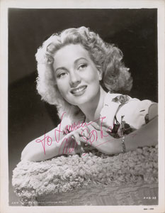Lot #5348 Ann Sothern Signed Photograph - Image 1