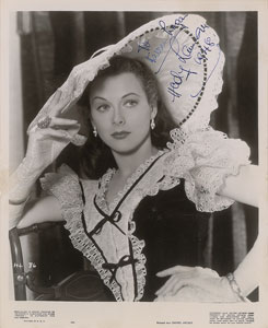 Lot #5329 Hedy Lamarr Signed Photograph - Image 1