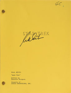 Lot #5391 William Shatner Signed Original Star