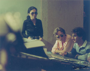 Lot #5043 John Lennon and Yoko Ono Original Color Photograph - Image 1