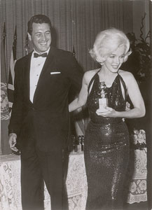Lot #5279 Marilyn Monroe and Rock Hudson Original Vintage Photograph - Image 1