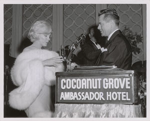 Lot #5276 Marilyn Monroe and Glenn Ford Original Photograph - Image 1