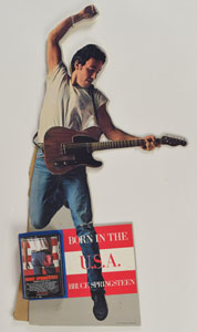 Lot #5188 Bruce Springsteen 'Born in the USA' Cassette Display - Image 1