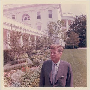 Lot #5551 John F. Kennedy Original Vintage Photograph by Cecil Stoughton - Image 1