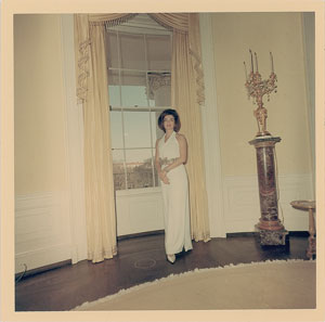 Lot #5549 Jacqueline Kennedy Original Vintage Photograph by Cecil Stoughton - Image 1