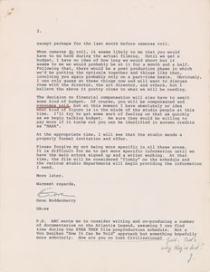 Lot #5392 Gene Roddenberry Typed Letter Signed - Image 2