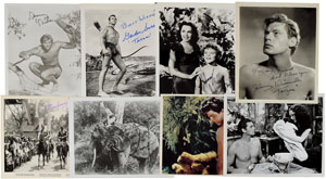 Lot #5349  Tarzan Group of (8) Signed Photographs