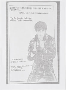 Lot #5075 Joe Esposito's Elvis Presley Show Gold Metal ID Card - Image 6