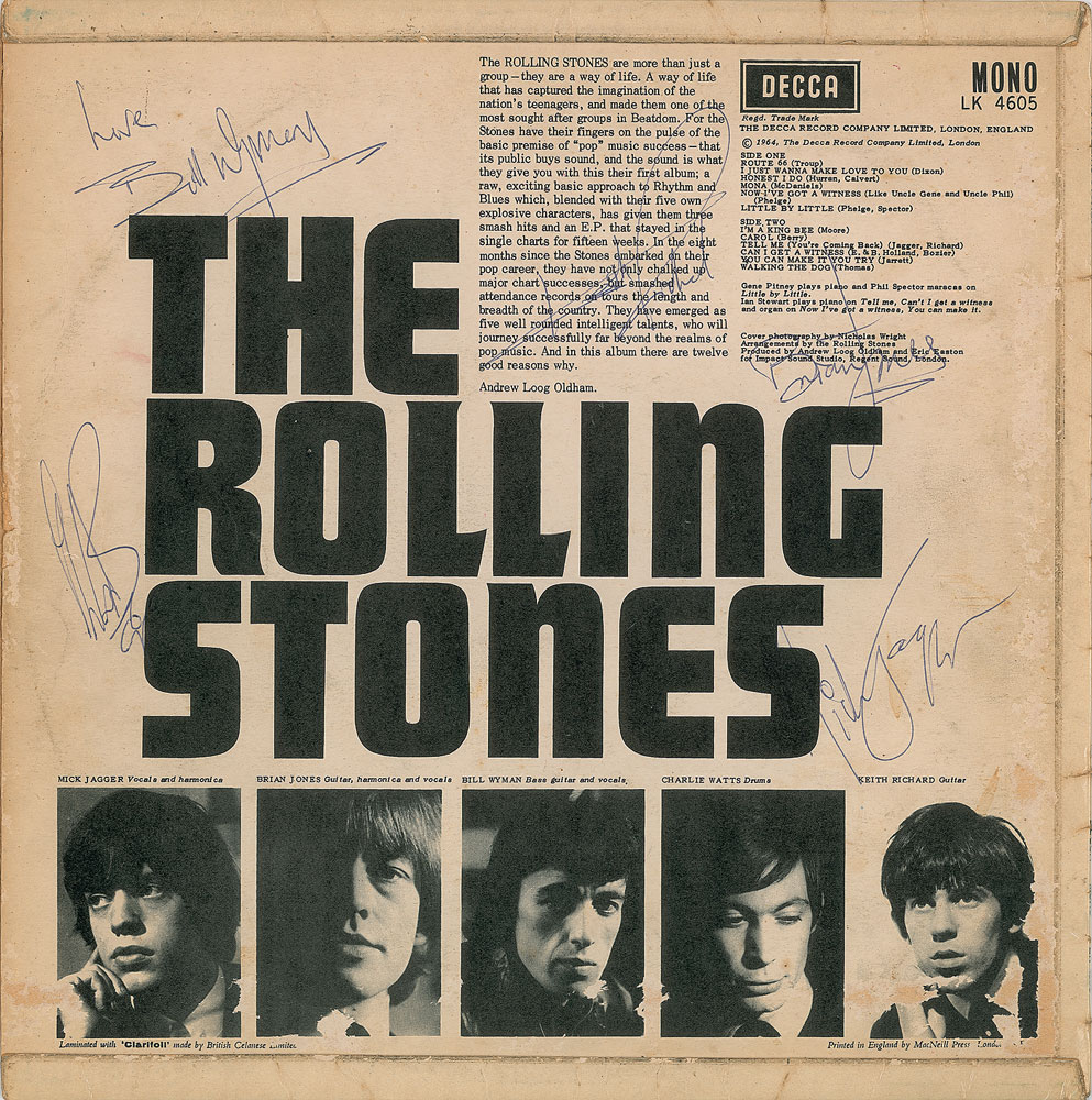 Lot #703  Rolling Stones