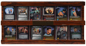 Lot #4424 William Shatner's Star Trek Cards