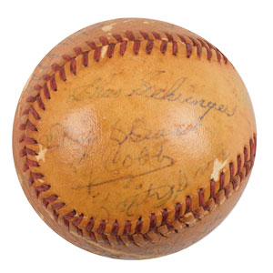 Lot #995  Baseball Hall of Famers - Image 1