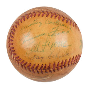 Lot #995  Baseball Hall of Famers - Image 3