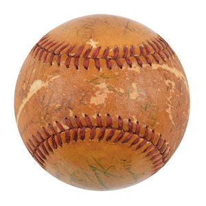 Lot #995  Baseball Hall of Famers - Image 5