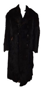 Lot #319  Indian Wars-Era Bearskin Coat,