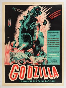 Lot #30  Godzilla Poster