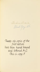 Lot #107 Fredric Brown: And the Gods Laughed Signed Book - Image 3