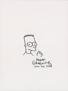 Lot #572 Matt Groening