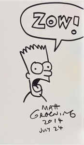 Lot #573 Matt Groening - Image 1