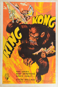 Lot #2  King Kong Original Artwork