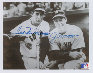 Lot #1027 Ted Williams and Joe DiMaggio