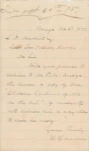 Lot #350 Hannibal Hamlin - Image 1