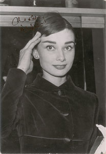 Lot #842 Audrey Hepburn - Image 1