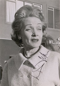 Lot #896 Marlene Dietrich - Image 1