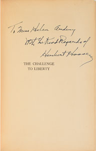 Lot #217 Herbert Hoover - Image 1