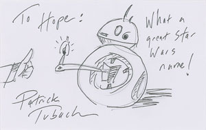 Lot #91  Star Wars: BB-8 Sketches - Image 3