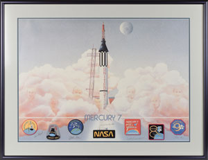 Lot #454  Mercury Astronauts - Image 1