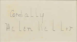 Lot #355 Helen Keller - Image 2