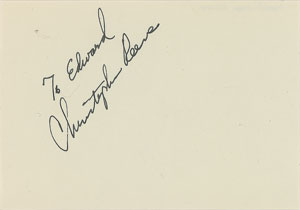 Lot #968 Christopher Reeve - Image 1