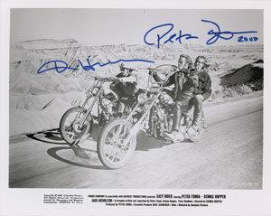 Lot #907  Easy Rider: Hopper and Fonda