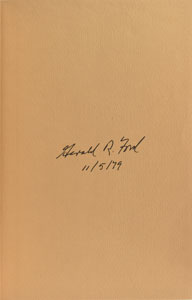 Lot #209 Gerald Ford - Image 2